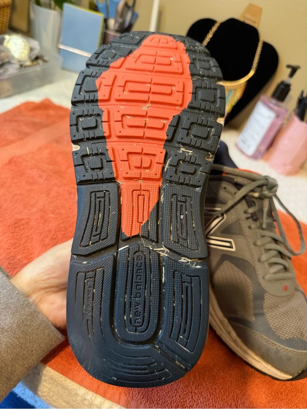 New Balance Gray and Navy woMen's Athletic Shoes
